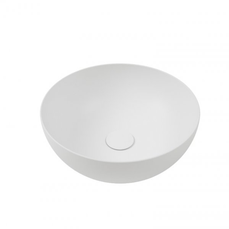111642_lavoar_pe_blat_hatria_happyhour_0600s_rotund_alb Lavoar rotund pe blat Hatria Happy Hour 06:00 slim, 40 cm, alb - imagine 1