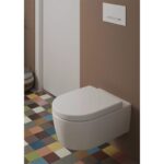 Clapeta de actionare Villeroy&Boch ViConnect, cu actionare dubla, alb/crom - imagine 5