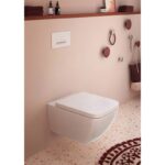 Clapeta de actionare Villeroy&Boch ViConnect, cu actionare dubla, alb/crom - imagine 4