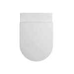 Set vas wc suspendat Hatria Futura, cu capac Soft Close, alb - imagine 4