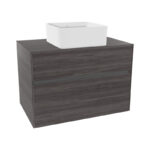 Lavoar patrat pe blat Villeroy&Boch Collaro, 38x38x14,5 cm, alb - imagine 6