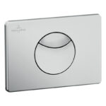Clapeta Villeroy & Boch ViConnect, cu actionare dubla, crom mat
