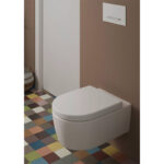 Set vas wc suspendat Villeroy&Boch Avento, cu capac soft close, alb alpin - imagine 6