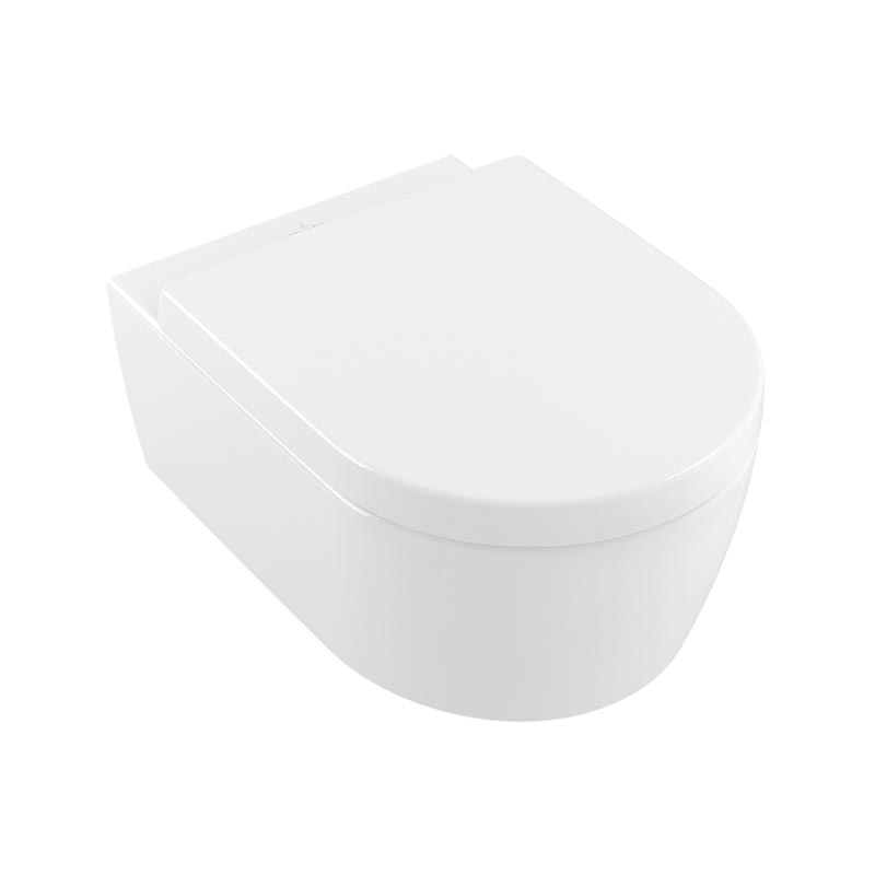 13511_set_vas_wc_villeroy_boch_avento_capac_softclose_quickrelease Set vas wc suspendat Villeroy&Boch Avento, cu capac soft close, alb alpin - imagine 1