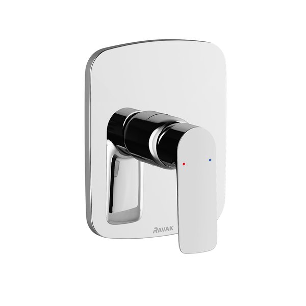 cl066 Baterie încastrata dus pentru R-box Ravak Classic CL066.00, crom - imagine 1