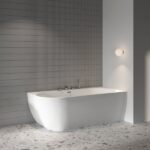 Baterie cada-dus cu montaj pe cada Ravak Chrome CR026.00CR, crom - imagine 2