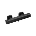 Baterie termostatată pentru duș Ravak 10° Free TD F 033.20/150, negru mat