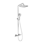 Coloană de duș termostatata Ravak Termo 300 TE 093.01/150, crom