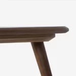 Masa dreptunghiulara extensibilia din lemn de nuc Anesis Olito T163 - imagine 2