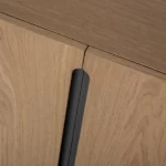 Comoda cu usi si sertare din stejar masiv Anesis Om M515 - imagine 4