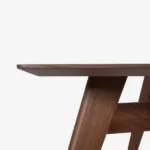 Masa dreptunghiulara din lemn de frasin Anesis Pekoto T143 - imagine 2