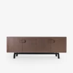 Comoda cu usi din frasin masiv Anesis Leon M512