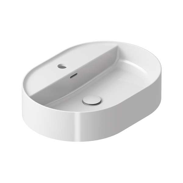 ceramic-slim-shelf-o-packshot1 Lavoar pe blat Ravak Ceramic Slim Shelf O, 55x40x12 cm, alb - imagine 1