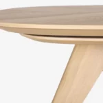 Masa extensibilia forma ovala din lemn de nuc Anesis Maido Squircle T162 - imagine 6