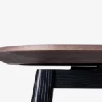 Masa dreptunghiulara extensibilia din lemn de frasin Anesis Gallo T159 - imagine 3