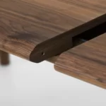 Masa dreptunghiulara extensibilia din lemn de nuc Anesis Olito T163 - imagine 7