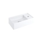 Lavoar din ceramică pentru mobilier Ravak Veda Slim 400, 40x22 cm, alb