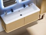 Baza mobilier cu lavoar dublu Baden Haus Idra, 144 cm - imagine 6