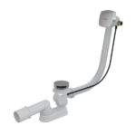 Sifon cada Ravak 570 C-C S/R chrome, cu umplere cada prin preaplin - imagine 2