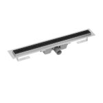 Ravak Runway OZ, rigola de dus inox 85 cm, negru mat - imagine 2