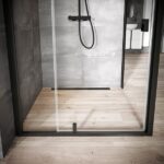 Ravak Runway OZ, rigola de dus inox 85 cm, negru mat - imagine 3