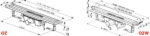Ravak Runway OZ, rigola de dus otel inox, 85 cm - imagine 5