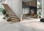 Gresie Oni White Geotiles, portelanata, rectificata, finisaj lucios 60x120 cm - imagine 2