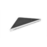 Polița de colt Ravak Slim C, 290x206x22 mm, negru/crom