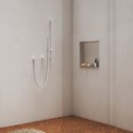 Priza de perete pentru dus Ravak 701.11WV, alb mat - imagine 2