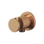 Suport de duș din alama cu priza pentru apa Ravak 706.60RGB, rose gold satinat