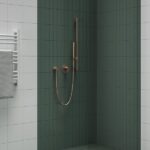 Priza de perete pentru dus Ravak 701.61RGB, rose gold periat - imagine 2