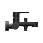 Baterie cada/dus cu divertor Ravak Puri PU 022.21, negru mat - imagine 2