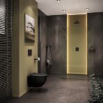 Vas wc suspendat Ravak Uni Chrome RimOff, negru - imagine 3