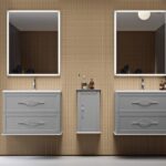 Set mobilier cu lavoar  Baden Haus Tiffany, 60x46x55 cm