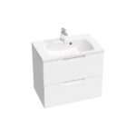 Set mobilier cu lavoar Ravak SD 700 Classic II, 70x45x61 cm, alb