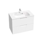 Set mobilier cu lavoar Ravak SD 800 Classic II, 80x45x61 cm, alb