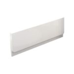 Panoul frontal A pentru cada Ravak Chrome 150 cm, alb
