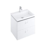 Set mobilier baza si lavoar Ravak Comfort SD 600, alb, 60x50x46 cm