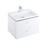 Set mobilier baza si lavoar Ravak Comfort SD 800, alb, 80x50x46 cm