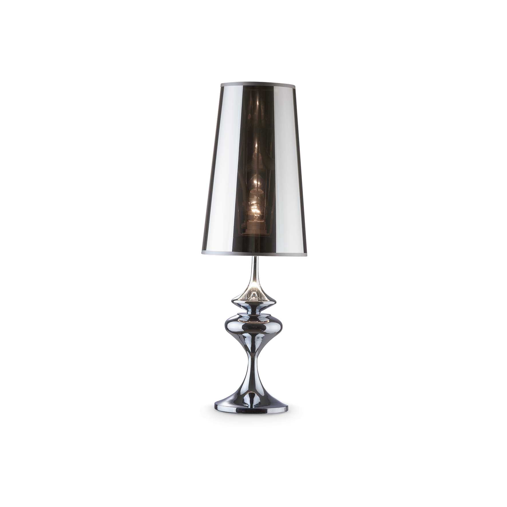 032436_WEB001_ALFIERE_TL1_BIG Lampa de masa Alfiere tl1 big Ideal Lux, E27 max 1x60W, cod 032436, crom - imagine 1