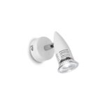 Proiector Alfa ap1 Ideal Lux, G10 max 1x50W, cod 099057, alb