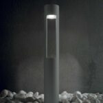 Stalp exterior Acqua Pt1 Ideal Lux, G9 max 1x15W, cod 135205, antracit - imagine 2