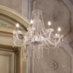 Lustra de interior Amadeus sp8 Ideal Lux, E14 max 8 x 40W, cod 168777, crom - imagine 2