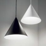Suspensie A-line d30 Ideal Lux, E27 max 1x60W, cod 232720, alb - imagine 2