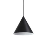 Suspensie A-line d30 Ideal Lux, E27 max 1x60W, cod 232744, negru