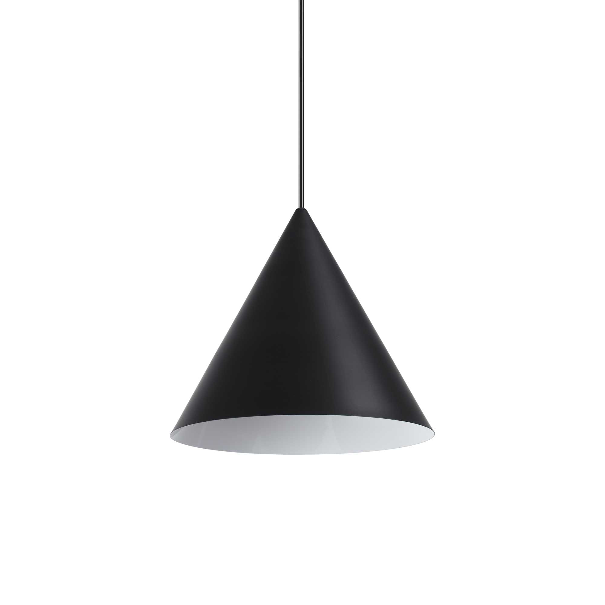 232744_WEB001_ALINE_SP1_D30_NERO Suspensie A-line d30 Ideal Lux, E27 max 1x60W, cod 232744, negru - imagine 1