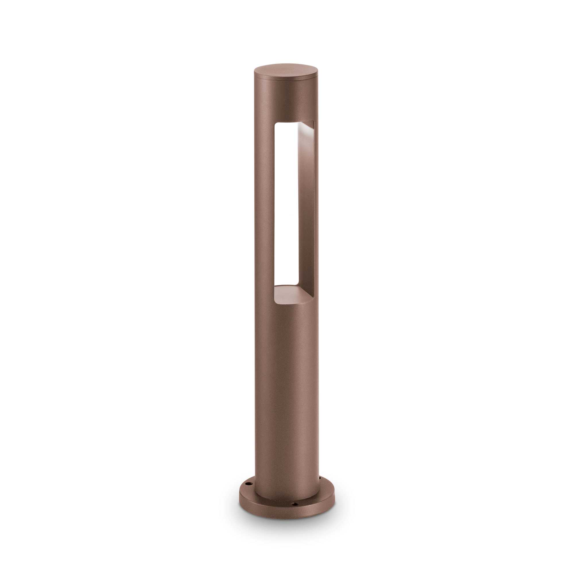 246918_WEB001_ACQUA_PT1_COFFEE Stalp exterior Acqua Pt1 Ideal Lux, G9 max 1x15W, cod 246918, maro - imagine 1