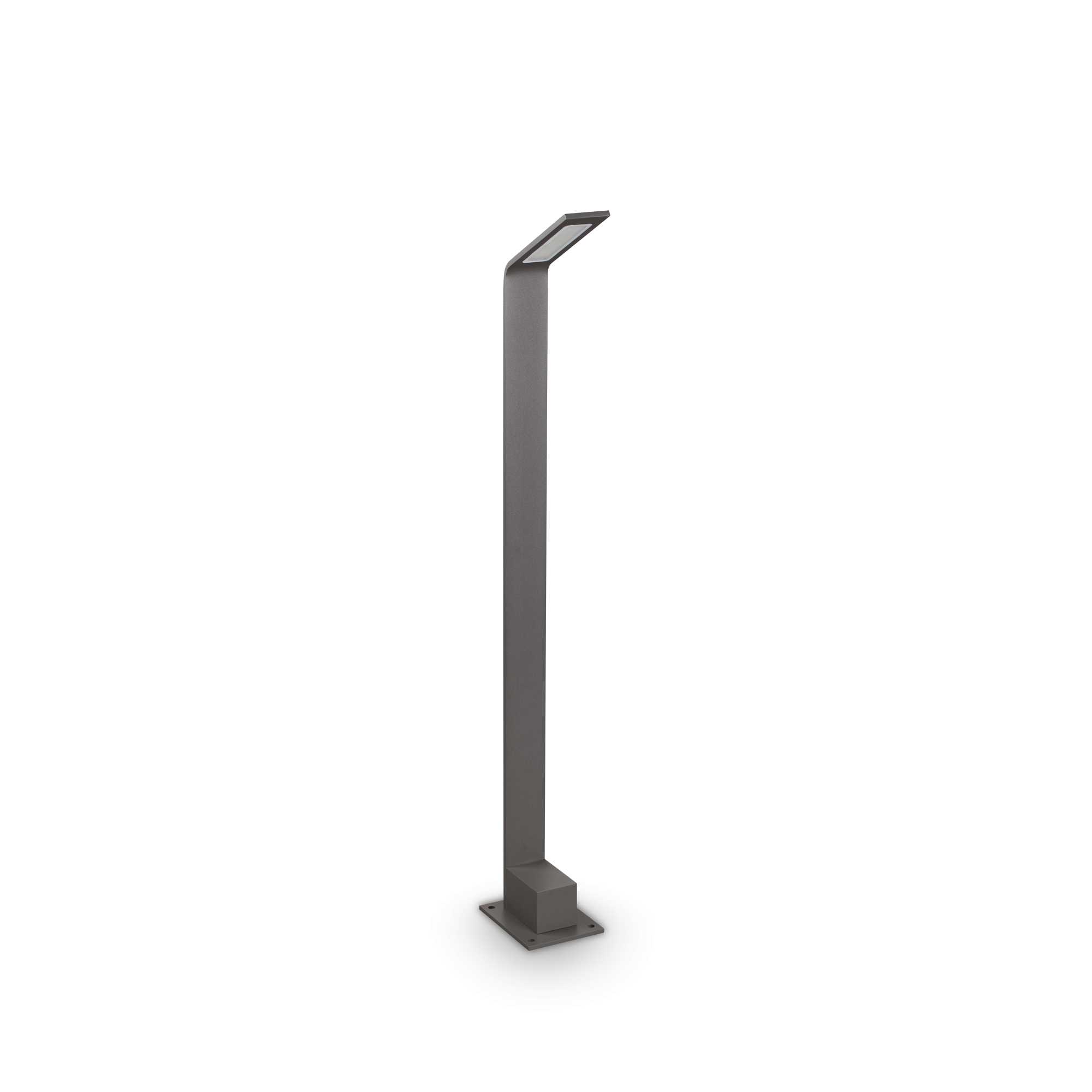 254319_WEB001_AGOS_PT_H80_3000K_ANTRACITE Stalp exterior Agos Pth80 Ideal Lux, 6.5W, cod 254319, antracit - imagine 1