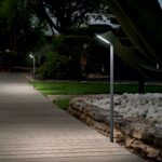 Stalp exterior Agos Pth60 Ideal Lux, 6.5W, cod 254388, antracit - imagine 2