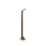 Stalp exterior Agos Pth80 Ideal Lux, 6.5W, cod 326726, maro